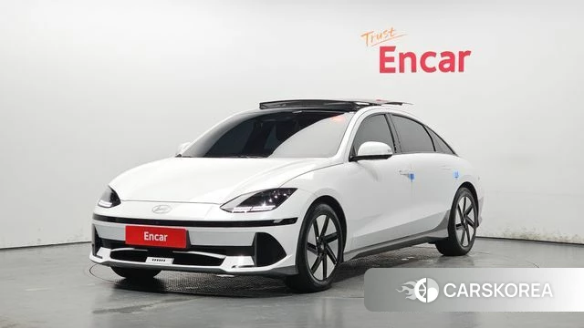 Hyundai Ionic 6 2022 Белый из Кореи