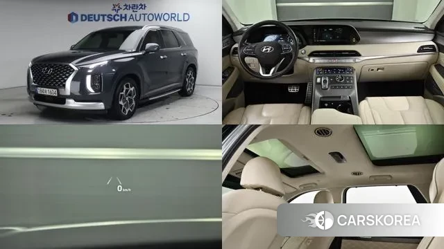 Hyundai Palisade 2021 Серый из Кореи