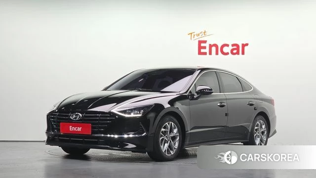 Hyundai Sonata (DN8) 2019 Черный из Кореи