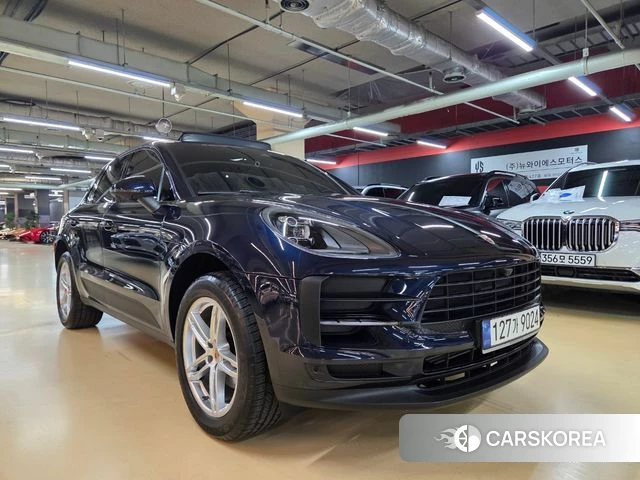 Porsche Macan 2021 Синий из Кореи