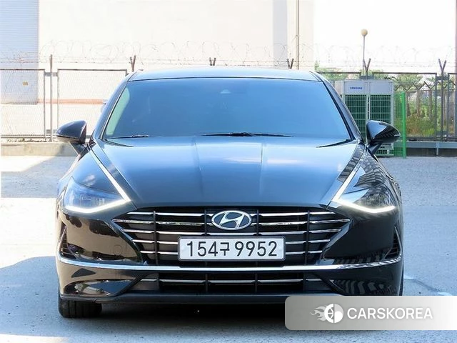 Hyundai Sonata (DN8) 2019 Черный из Кореи