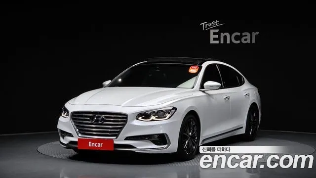 Hyundai Grandeur IG 2018 Белый из Кореи