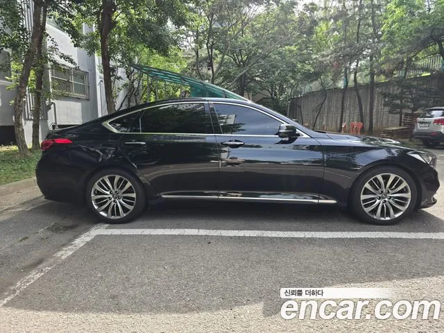 Genesis G80 2018 Черный из Кореи