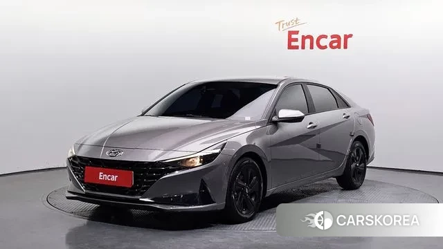 Hyundai Avante Hybrid (CN7) 2021 Серый из Кореи