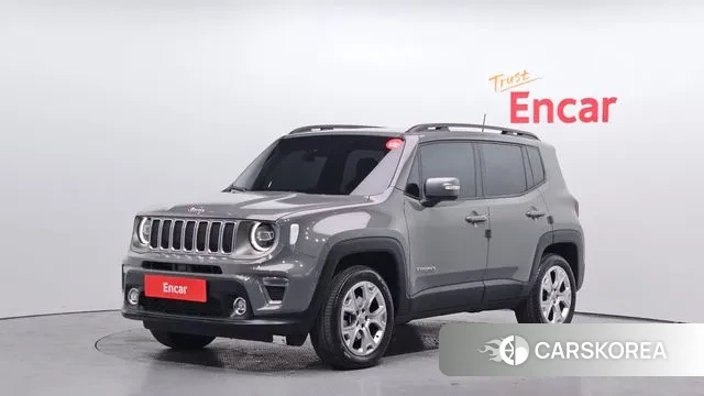 Jeep Renegade 2021 Серый из Кореи