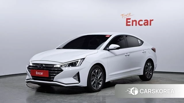 Hyundai The New Avante AD 2019 Белый из Кореи