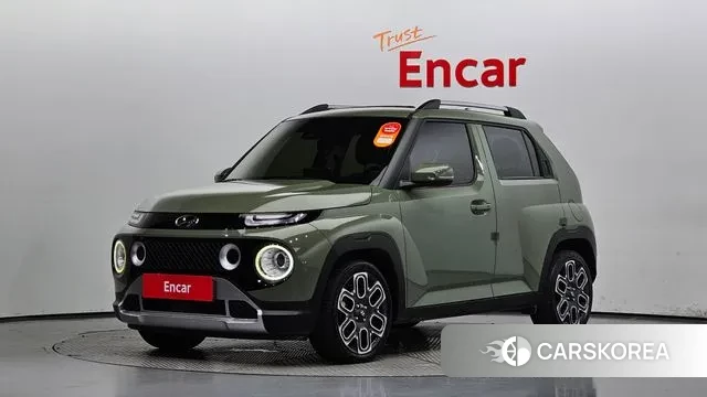 Hyundai Casper 2022 Темно-зеленый из Кореи