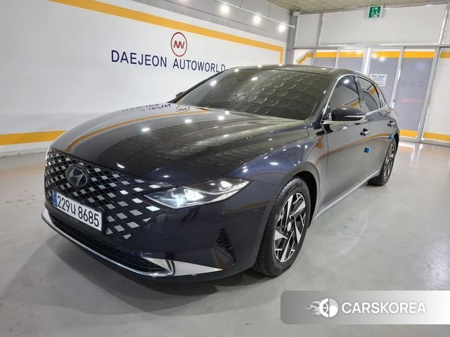 Hyundai The New Grandeur IG Hybrid 2020 Черный из Кореи