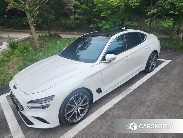 Genesis The New G70 2021 Белый из Кореи