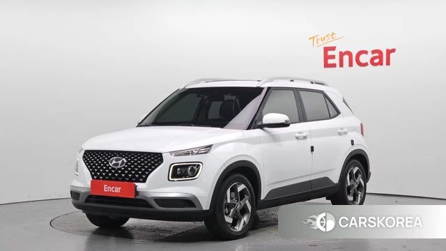 Hyundai Venue 2021 Белый из Кореи