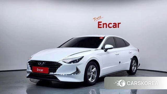 Hyundai Sonata (DN8) 2021 Белый из Кореи
