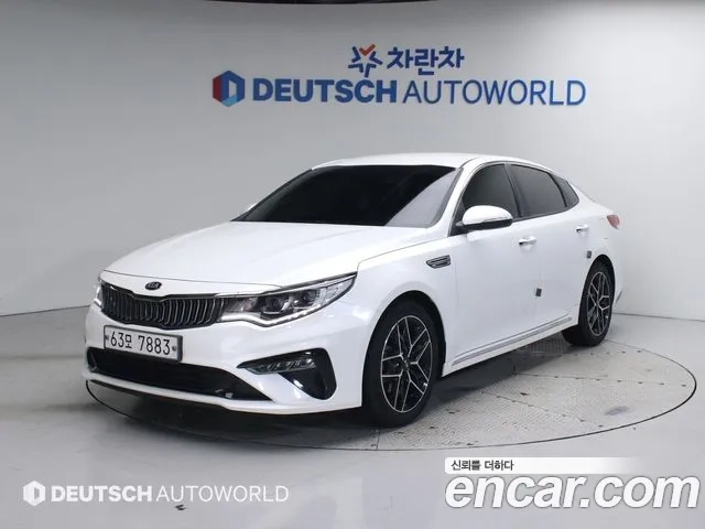 Kia The New K5 2nd generation 2018 Белый из Кореи