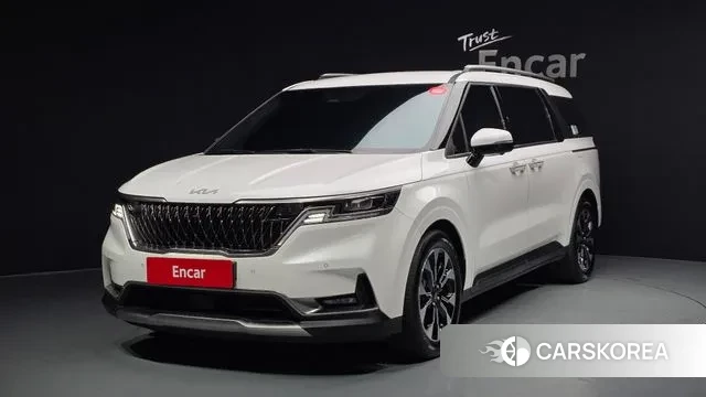 Kia Carnival 4th generation 2021 Белый из Кореи