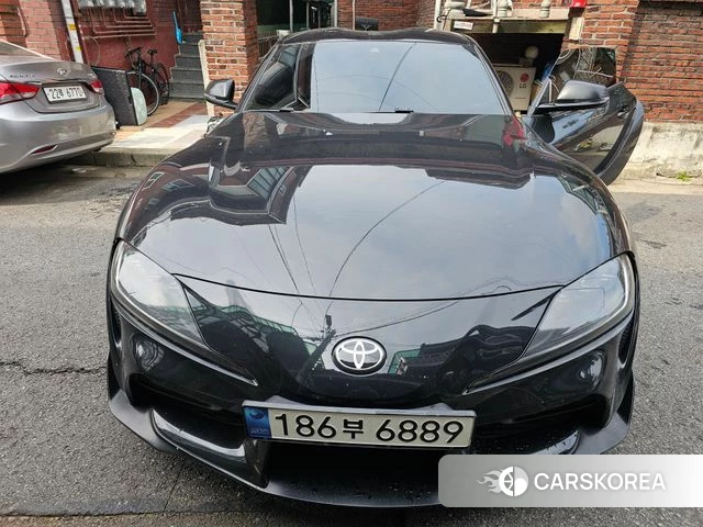 Toyota Supra 5th Generation 2023 Черный из Кореи