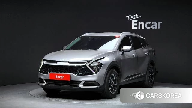 Kia Sportage 5th Generation Hybrid 2023 Серый из Кореи