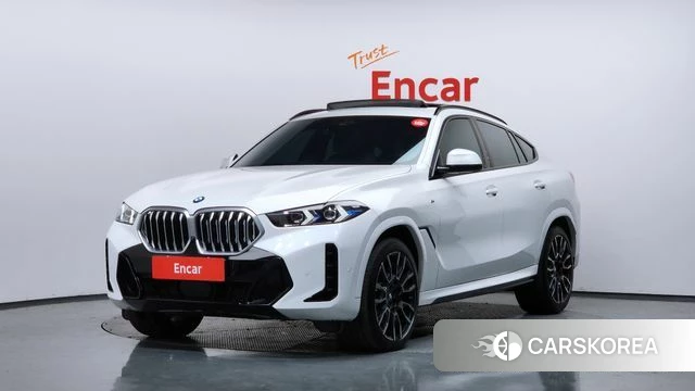 BMW X6 (G06) 2023 Белый из Кореи
