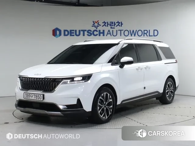 Kia Carnival 4th generation 2022 Белый из Кореи