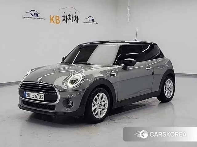 Mini Cooper 2021 Серый из Кореи