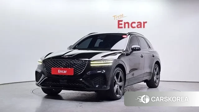 Genesis GV70 2021 Черный из Кореи