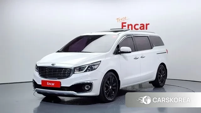 Kia All New Carnival 2018 Белый из Кореи