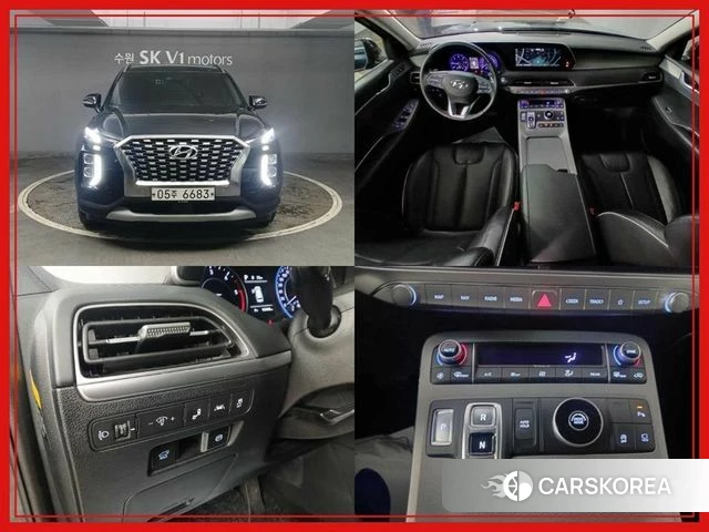 Hyundai Palisade 2019 Синий из Кореи