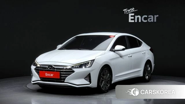 Hyundai The New Avante AD 2019 Белый из Кореи
