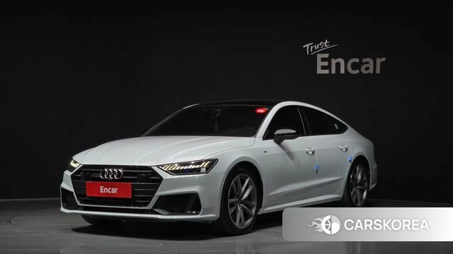 Audi A7 (4K) 2022 Белый из Кореи