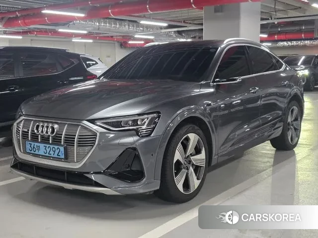 Audi e-Tron 2021 Серый из Кореи