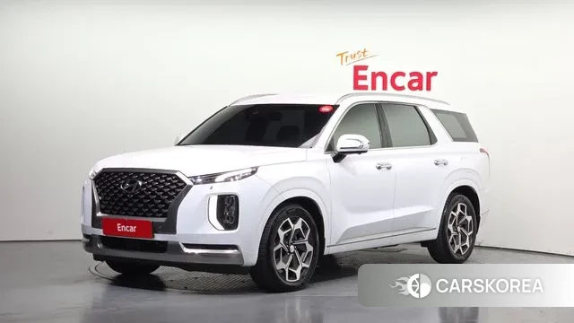 Hyundai Palisade 2021 Белый из Кореи