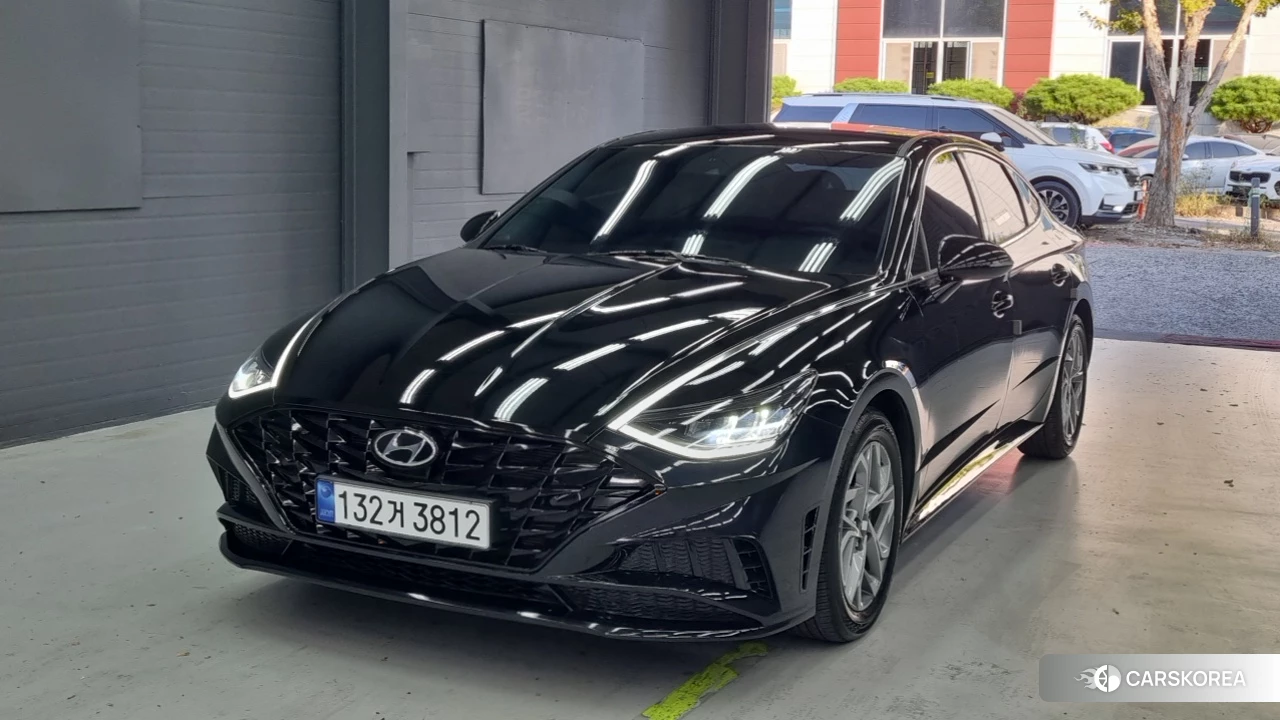Hyundai Sonata (DN8) 2022 Черный из Кореи