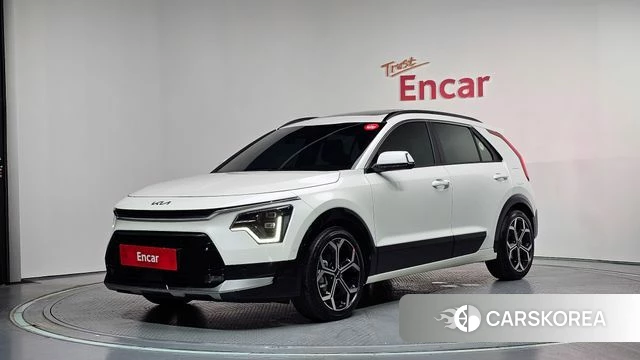 Kia Di Ol Nu Niro 2022 Белый из Кореи