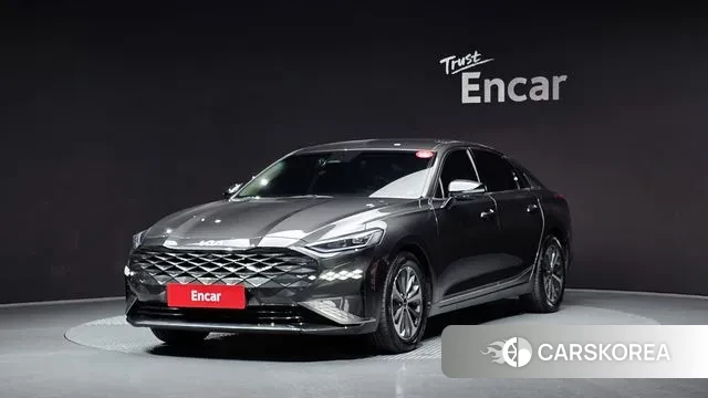 Kia K8 Hybrid 2023 Серый из Кореи