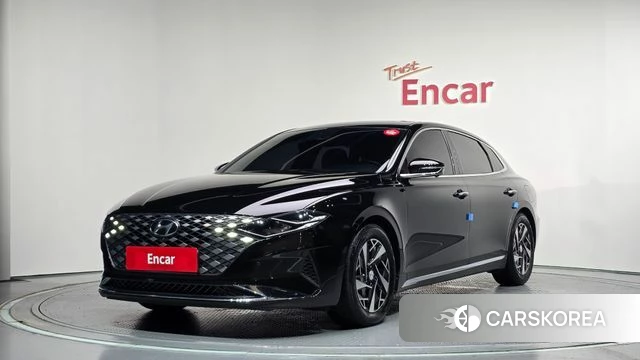 Hyundai The New Grandeur IG Hybrid 2020 Черный из Кореи