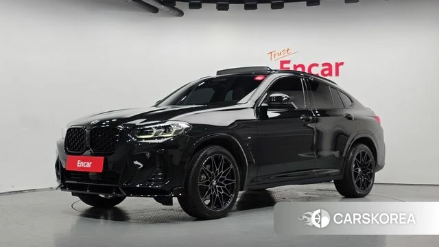 BMW X4 (G02) 2023 Черный из Кореи
