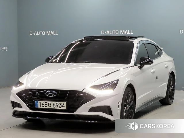 Hyundai Sonata (DN8) 2022 Белый из Кореи