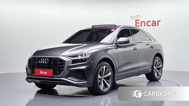 Audi Q8 (4M) 2021 Серый из Кореи