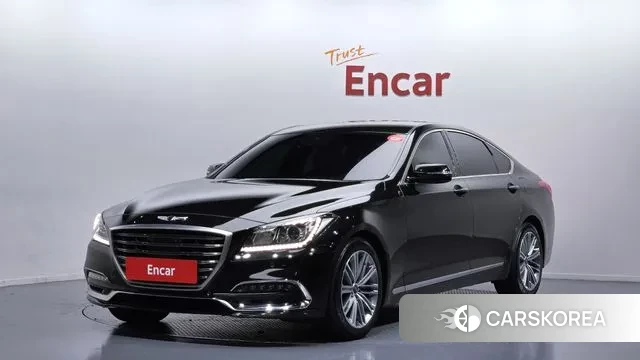 Genesis G80 2018 Черный из Кореи