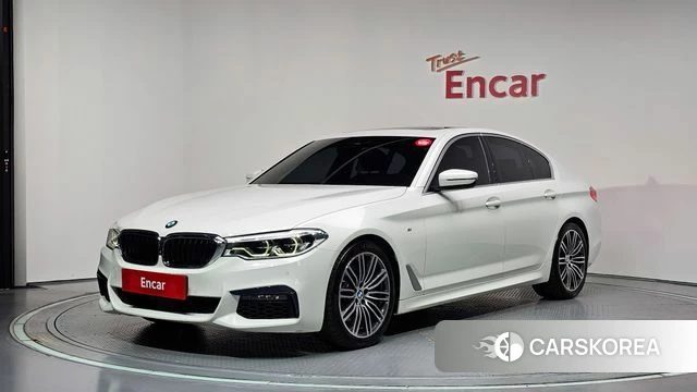BMW 5 Series (G30) 2020 Белый из Кореи