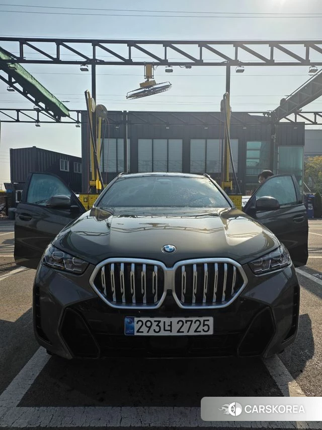 BMW X6 (G06) 2025 Песочный из Кореи