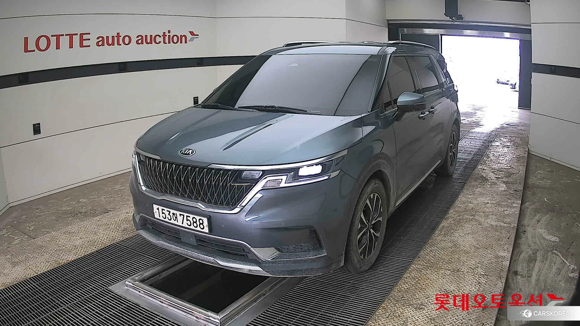 Kia Carnival 2021 Astra Blue из Кореи