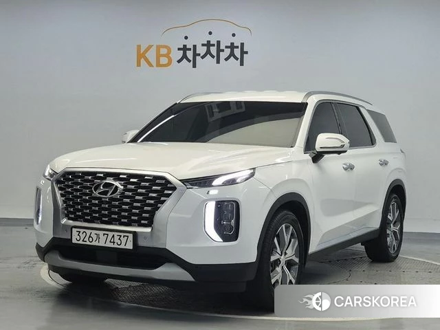 Hyundai Palisade 2021 Белый из Кореи