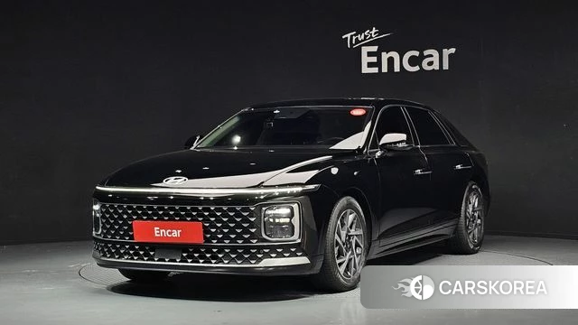 Hyundai Grandeur (GN7) 2023 Черный из Кореи