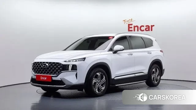 Hyundai The New Santa Fe 2021 Белый из Кореи
