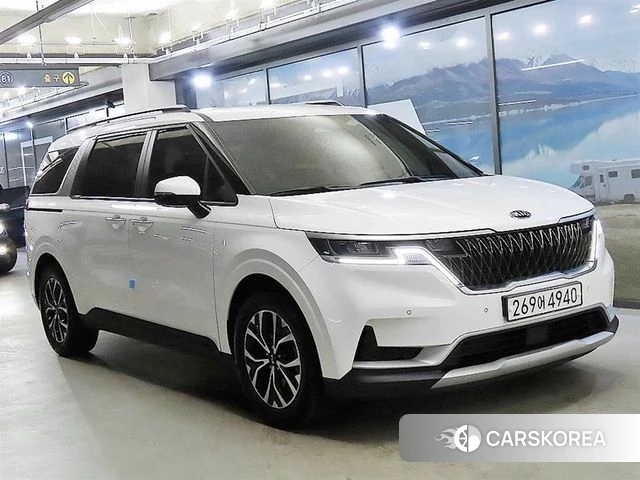 Kia Carnival 4th generation 2021 Белый из Кореи