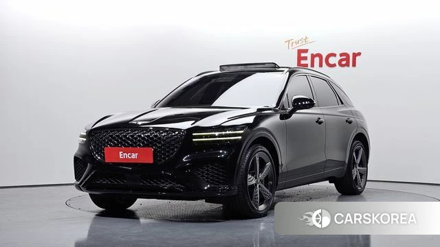 Genesis GV70 2021 Черный из Кореи