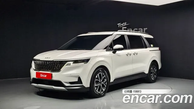 Kia Carnival 4th generation 2022 Белый из Кореи