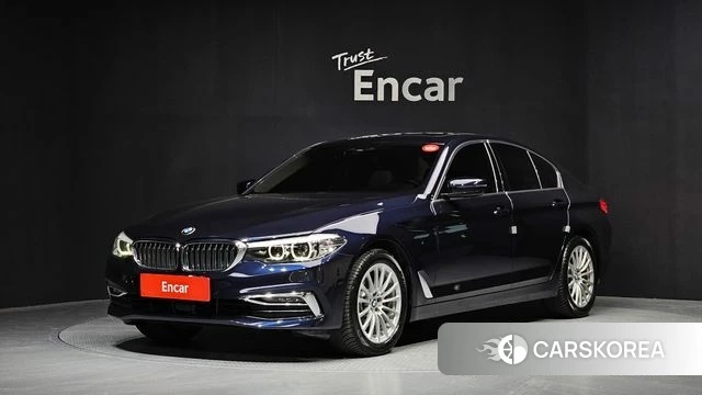 BMW 5 Series (G30) 2019 Синий из Кореи