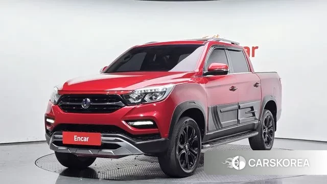 Ssangyong Rexton Sports 2018 Красный из Кореи