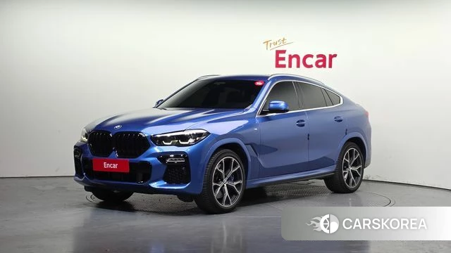 BMW X6 (G06) 2020 Синий из Кореи