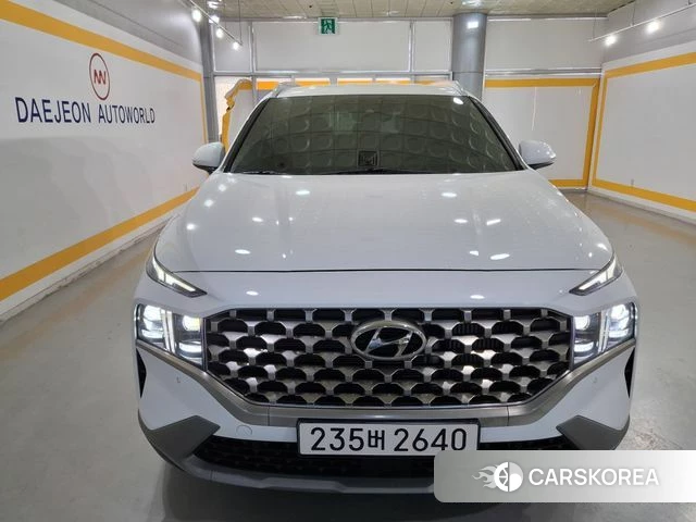 Hyundai The New Santa Fe 2023 Белый из Кореи